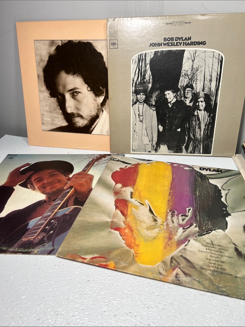 Vintage Bob Dylan Vinyl Record Albums ClassicS Late 1960s Early 70's